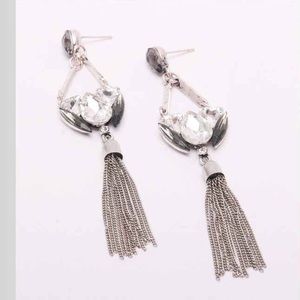 Silver earrings very light